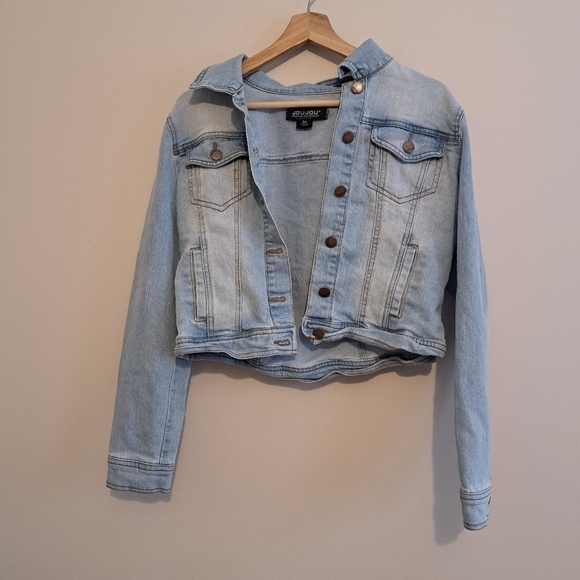 Jou Jou Jackets & Blazers - Jou jou denim jean jacket size M